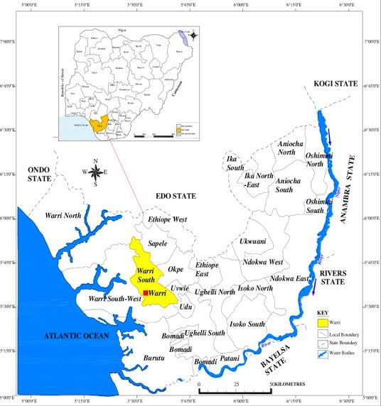 POINT OF CORRECTION ON STATUS OF WARRI  TOWNSHIP
