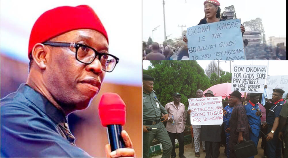 91 MONTHS PENSION ARREARS: SHAME ON ANYONE NOT TIRED OF OKOWA'S EVIL RULE
